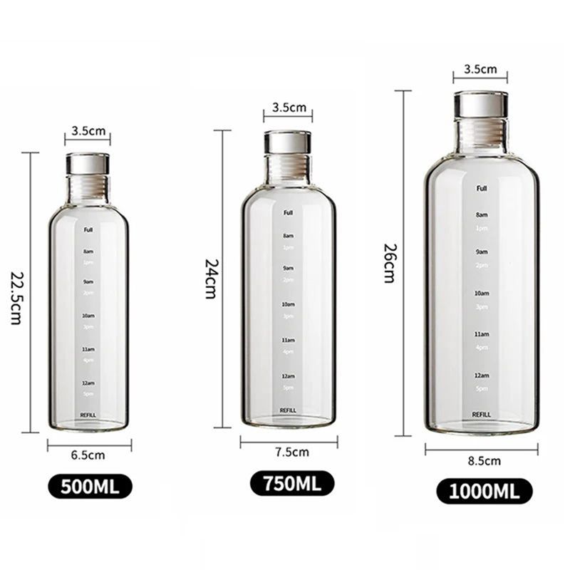 ABUN Borosilicate Glass Sport  - Outdoor Sport Glass Water Bottle review and price